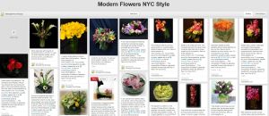 Modern Flowers NYC Style