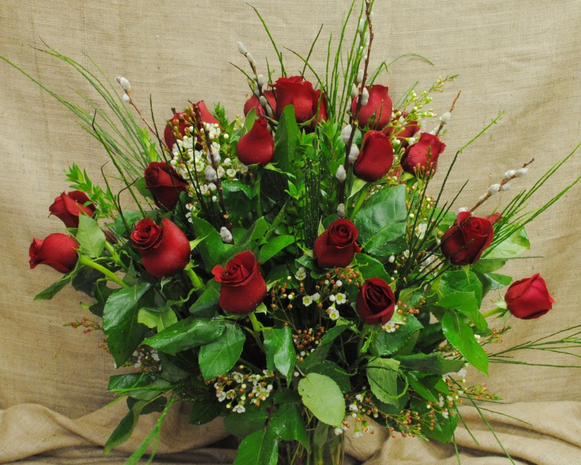 Roses and Valentine's Day are like Peanut Butter and Jelly