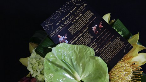 Our festive floral compositions provided a gorgeous ambiance at Columbia.