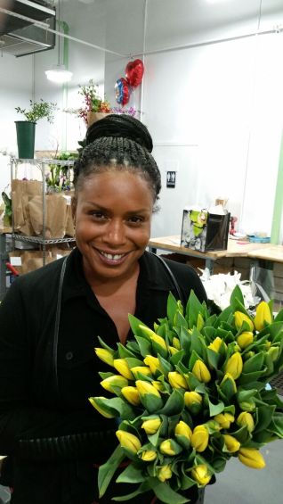 Nsombi brightens every bouquet of flowers!
