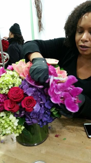 Nsombi recommends using the highest quality flowers available to make a stunning impact.